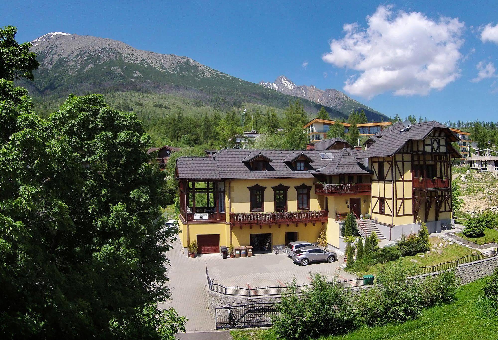 Pension Villa Kunerad Vysoké Tatry Exterior foto