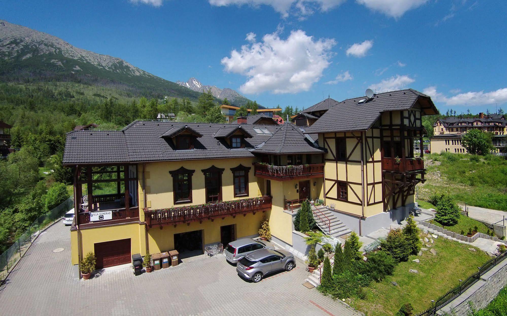 Pension Villa Kunerad Vysoké Tatry Exterior foto